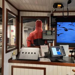 New Bedford Fishing Heritage Center - Boat simulation