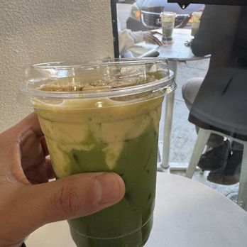 Aroma - banana Banana Cream Matcha - Desserts Near Me - San Jose, California