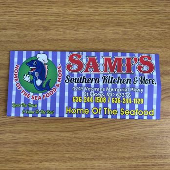 Sami's Southern Kitchen - Menu - Seafood Near Me - Saint Peters, Missouri Sami's Southern Kitchen - Menu - Seafood Near Me - Saint Peters, Missouri