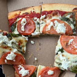 Slice Factory - Tomatoes Spinach and Ricotta slice yummy!!!