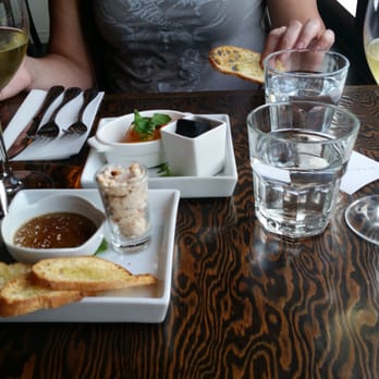 La Gueule de Bois - Mushrooms creme brulee, gravlax, and blackpudding chutneywith prunes - Canadian (New) Near Me - Quebec City, Quebec La Gueule de Bois - Mushrooms creme brulee, gravlax, and blackpudding chutneywith prunes - Canadian (New) Near Me - Quebec City, Quebec