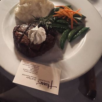 Harris' Restaurant - $69 Petite 8oz. Filet Mignon with choice of potato and vegetable {9/19/2026} - Steakhouses Near Me - San Francisco, California Harris' Restaurant - $69 Petite 8oz. Filet Mignon with choice of potato and vegetable {9/19/2026} - Steakhouses Near Me - San Francisco, California