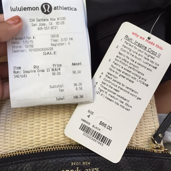 lululemon gift exchange policy