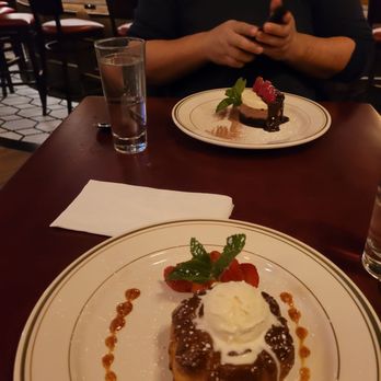 Langan's - Chocolate mousse and sticky toffee pudding - Irish Near Me - New York, New York