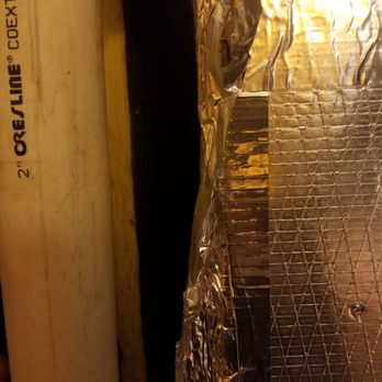 Owens Heating and Cooling - All the heat is blowing out of this hole because it wasn't taped right. - General Contractors Near Me - Huntington, Indiana Owens Heating and Cooling - All the heat is blowing out of this hole because it wasn't taped right. - General Contractors Near Me - Huntington, Indiana