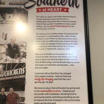 Slim Chickens - Comfort Food Near Me - Southaven, Mississippi