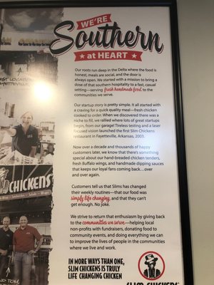 Menu photo 2 Slim Chickens Southaven, MS