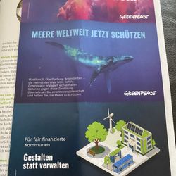 Greenpeace e.V. - Verschiedene Artikel des Magazins. Different reports from the Magazine.