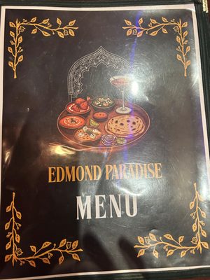 Menu photo 1 Edmond Paradise Edmond, OK
