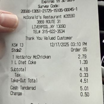 McDonald's - Burgers Near Me - Liverpool, New York McDonald's - Burgers Near Me - Liverpool, New York