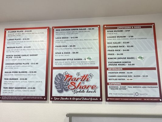 Menu photo 1 North Shore Plate Lunch Norco, CA Menu photo 1 North Shore Plate Lunch Norco, CA
