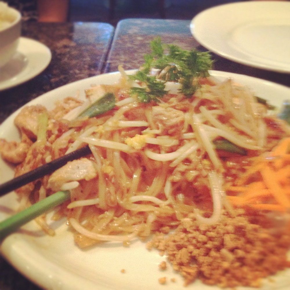 Baan Thai Restaurant - Pad Thai with pork - Thai Near Me - Orinda, California