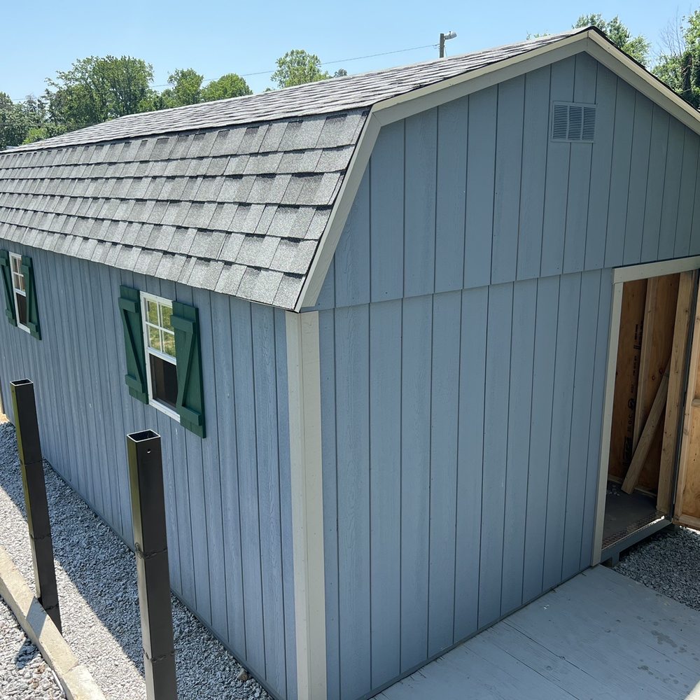 Alger Sheds - Back area with backdoor - General Contractors Near Me - Manassas, Virginia