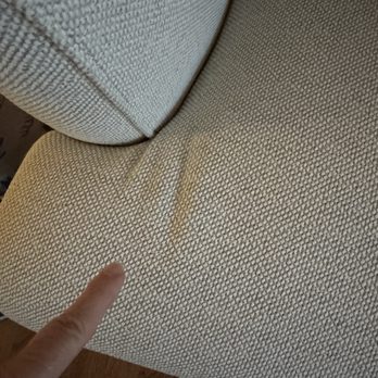 Upholstery Couture Designs - Sagging fabric in seat - Furniture Reupholstery Near Me - Mount Pleasant, South Carolina Upholstery Couture Designs - Sagging fabric in seat - Furniture Reupholstery Near Me - Mount Pleasant, South Carolina
