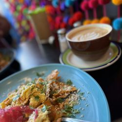 Corazon Cafe - Chilaquiles & Mayan mocha