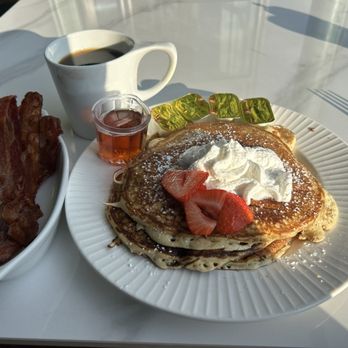 Podboys - Triple stacked pancakes, served with a side of bacon or sausage!! Best part served with real Ohio Maple Syrup!! - Breakfast & Brunch Near Me - Garrettsville, Ohio Podboys - Triple stacked pancakes, served with a side of bacon or sausage!! Best part served with real Ohio Maple Syrup!! - Breakfast & Brunch Near Me - Garrettsville, Ohio