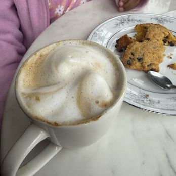 Chartreuse Sisters - Crème brûlée latte and pumpkin chocolate chip scone - Patisserie/Cake Shop Near Me - Grand Rapids, Michigan