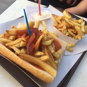 Fritland - 'Small' portion of chips & a chip butty - Friterie Near Me - Brussels, BRU Fritland - 'Small' portion of chips & a chip butty - Friterie Near Me - Brussels, BRU