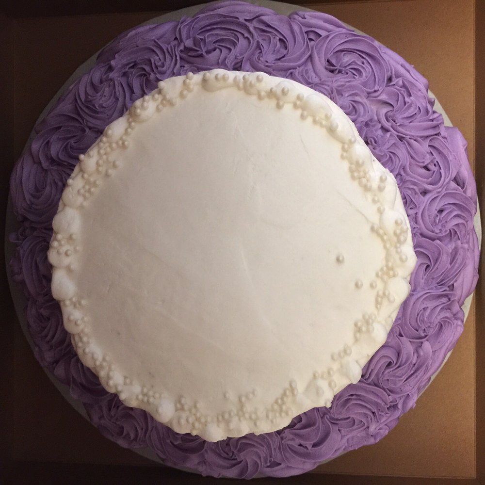 Maria's Cake Decorating - The top is off center and the cake icing isn't even smooth - Bakeries Near Me - Mansfield, Ohio Maria's Cake Decorating - The top is off center and the cake icing isn't even smooth - Bakeries Near Me - Mansfield, Ohio