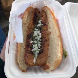 Tater Time - Hot sausage $12.50 - expensive! :/