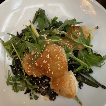 Wildflower - Lemongrass Lemongrass Skewered Scallops - New American Near Me - Tucson, Arizona