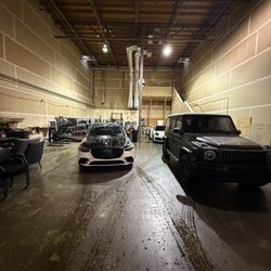 Lambos Lighting - Warehouse at one of my offices that Lambo Lighting set up for us