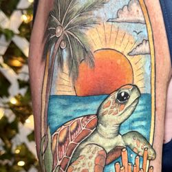 Cocoa Village Tattoo Gallery - This unique design perfectly matched my vision for my tattoo by Amanda Jean