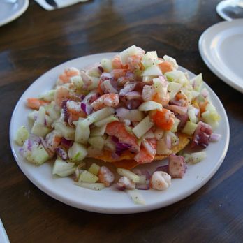 El Muchacho Alegre - Tostada - Seafood Near Me - Mazatlán, SIN