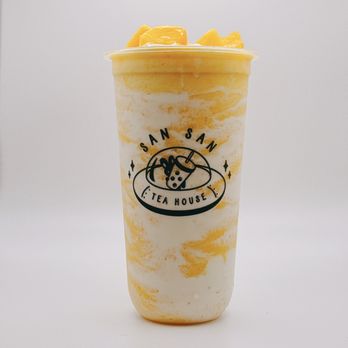 San San Tea House - Mango Smoothie Bestseller - Bubble Tea Near Me - San Leandro, California San San Tea House - Mango Smoothie Bestseller - Bubble Tea Near Me - San Leandro, California
