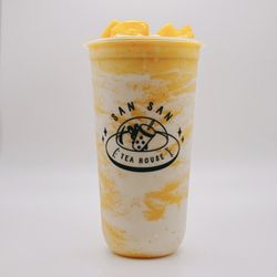 San San Tea House - Mango Smoothie Bestseller