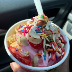 sweetFrog Premium Frozen Yogurt - Strawberry