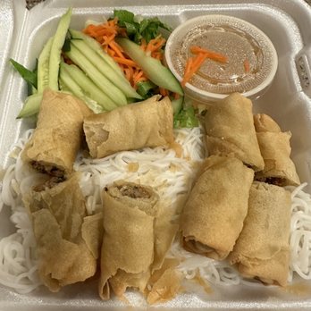 Fresh Alley - Vermicelli Noodle Vermicelli Noodles with Egg Rolls (4) - Asian Fusion Near Me - Tempe, Arizona Fresh Alley - Vermicelli Noodle Vermicelli Noodles with Egg Rolls (4) - Asian Fusion Near Me - Tempe, Arizona