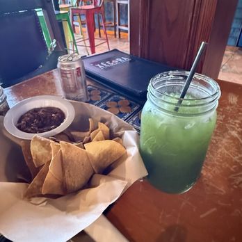 Xecora - Los Angeles - Chips and cucumber agua fresca - Mexican Near Me - Los Angeles, California Xecora - Los Angeles - Chips and cucumber agua fresca - Mexican Near Me - Los Angeles, California