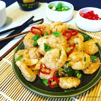 Hunan House - Salt & Pepper Shrimp Have a little spicy kick to it, the smell was so mouthwatering, and it tasted so good. - Chinese Near Me - Mount Pleasant, Michigan Hunan House - Salt & Pepper Shrimp Have a little spicy kick to it, the smell was so mouthwatering, and it tasted so good. - Chinese Near Me - Mount Pleasant, Michigan