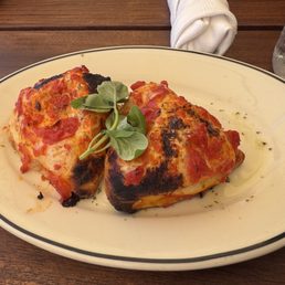 Hot bread stuffed with mozzarella Hot bread stuffed with mozzarella