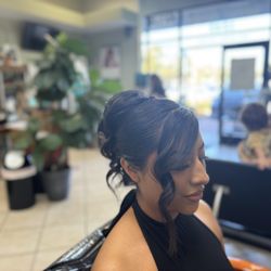 Having fun do updo and perm and kids design lines! Getting already for back school