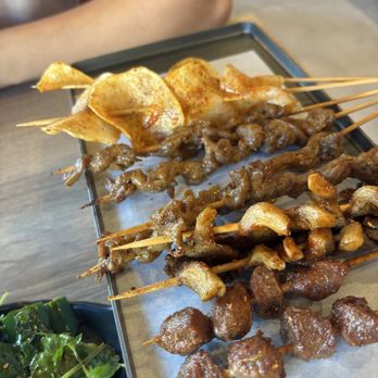 Meet U BBQ - Potatoes were noticeably not as crispy - Barbeque Near Me - San Gabriel, California