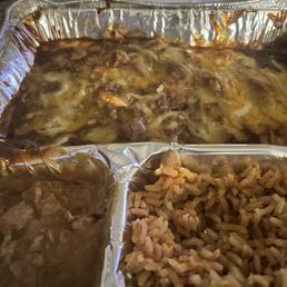 Chicken enchiladas no tortilla