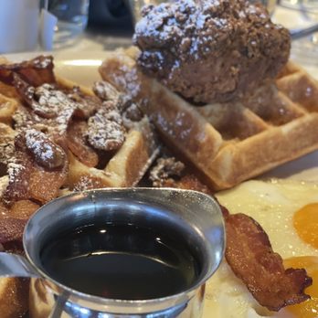 Tupelo Honey Southern Kitchen & Bar - Sugar dusted fried chicken and waffles. - Southern Near Me - Denver, Colorado Tupelo Honey Southern Kitchen & Bar - Sugar dusted fried chicken and waffles. - Southern Near Me - Denver, Colorado