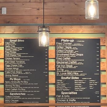 Georgia's Restaurant - Menu on the wall, they have actual menus too - Soul Food Near Me - Irvine, California Georgia's Restaurant - Menu on the wall, they have actual menus too - Soul Food Near Me - Irvine, California