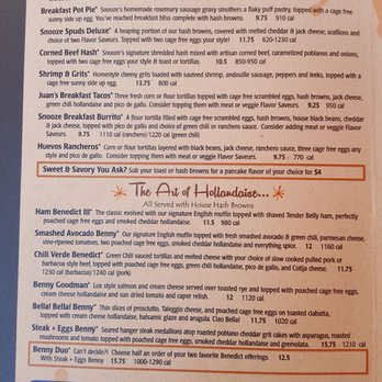 Snooze, an A.M. Eatery - Summer 2018 Menu - Breakfast & Brunch Near Me - Addison, Texas