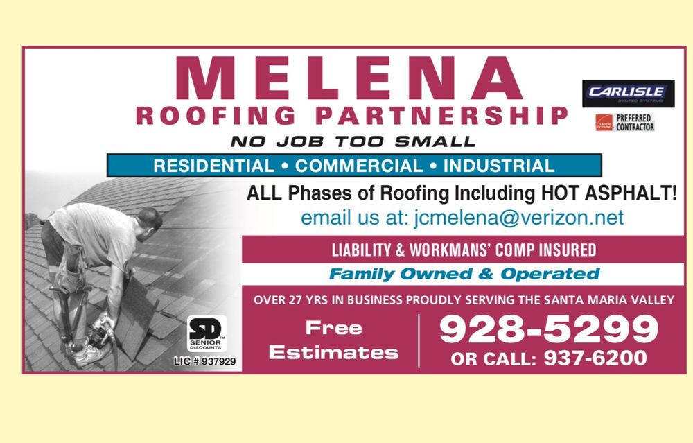 Slide of Melena Roofing Partnership