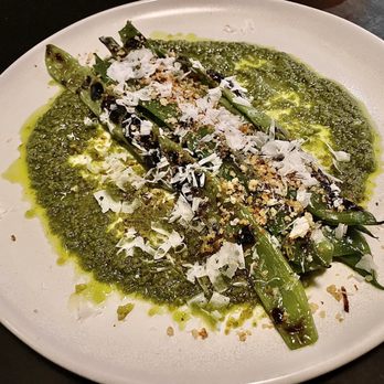 The Noortwyck - Grilled Romano Beans, Bagna Cauda and Fiore Sardo - New American Near Me - New York, New York The Noortwyck - Grilled Romano Beans, Bagna Cauda and Fiore Sardo - New American Near Me - New York, New York