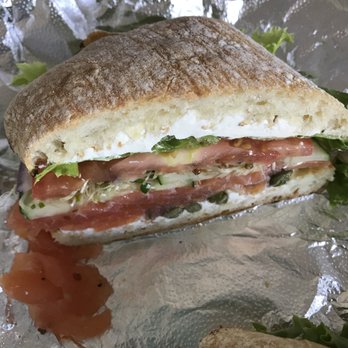 Daily Grind - Lox Works on Ciabatta - Coffee & Tea Near Me - Baltimore, Maryland