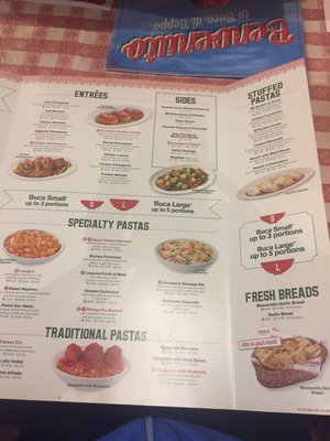 Menu photo 3 Buca di Beppo Italian Restaurant St. Paul, MN