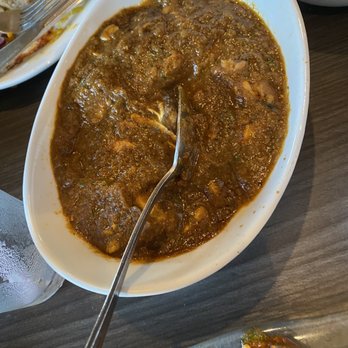 Noon Mirch - Chicken Karahi (medium hot) (rice, salad) - Indian Near Me - Webster, Texas Noon Mirch - Chicken Karahi (medium hot) (rice, salad) - Indian Near Me - Webster, Texas
