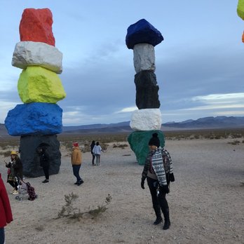 Seven Magic Mountains - Public Art Near Me - Las Vegas, Nevada