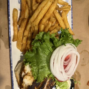 Rusty Bellies - Redman Grouper Sandwich the best!!!! - Seafood Near Me - Tarpon Springs, Florida Rusty Bellies - Redman Grouper Sandwich the best!!!! - Seafood Near Me - Tarpon Springs, Florida