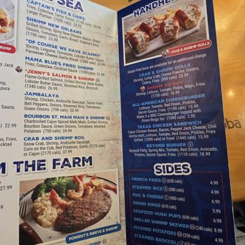 Bubba Gump Shrimp - Menu - Seafood Near Me - Miami, Florida Bubba Gump Shrimp - Menu - Seafood Near Me - Miami, Florida