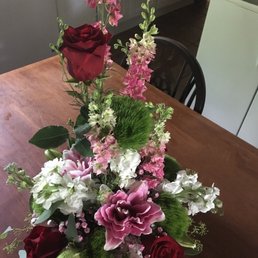 Mom's 91st Birthday Arrangement. Gorgeous!